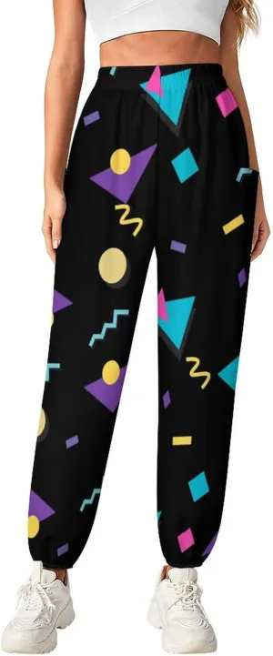 80s 90s Style Yoga Bloomers Womens Hippie Harem Pant Elephant Pants Elastic Gym Leggings Loose Casual Sweatpants