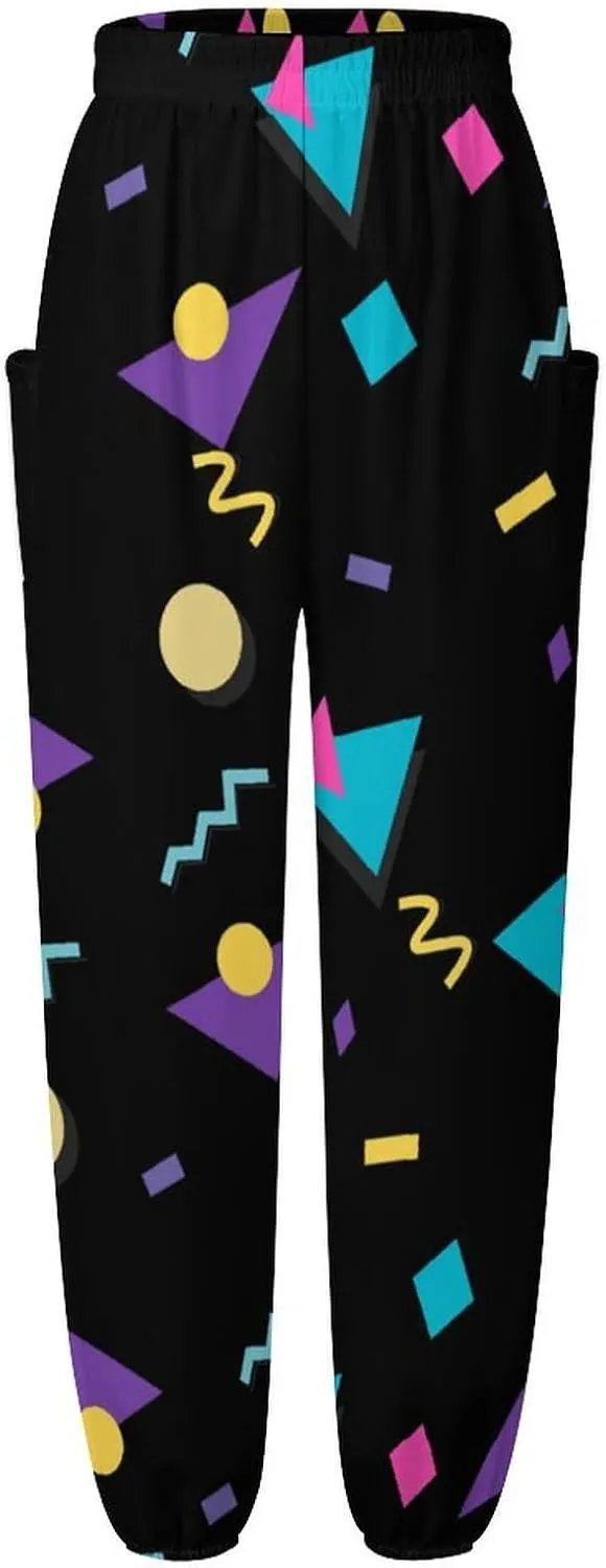 80s 90s Style Yoga Bloomers Womens Hippie Harem Pant Elephant Pants Elastic Gym Leggings Loose Casual Sweatpants
