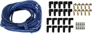 ACCEL 5041B Super Stock Spark Plug Wire Set - 8mm - Universal - Blue Wire with Blue 90 Degree Boots