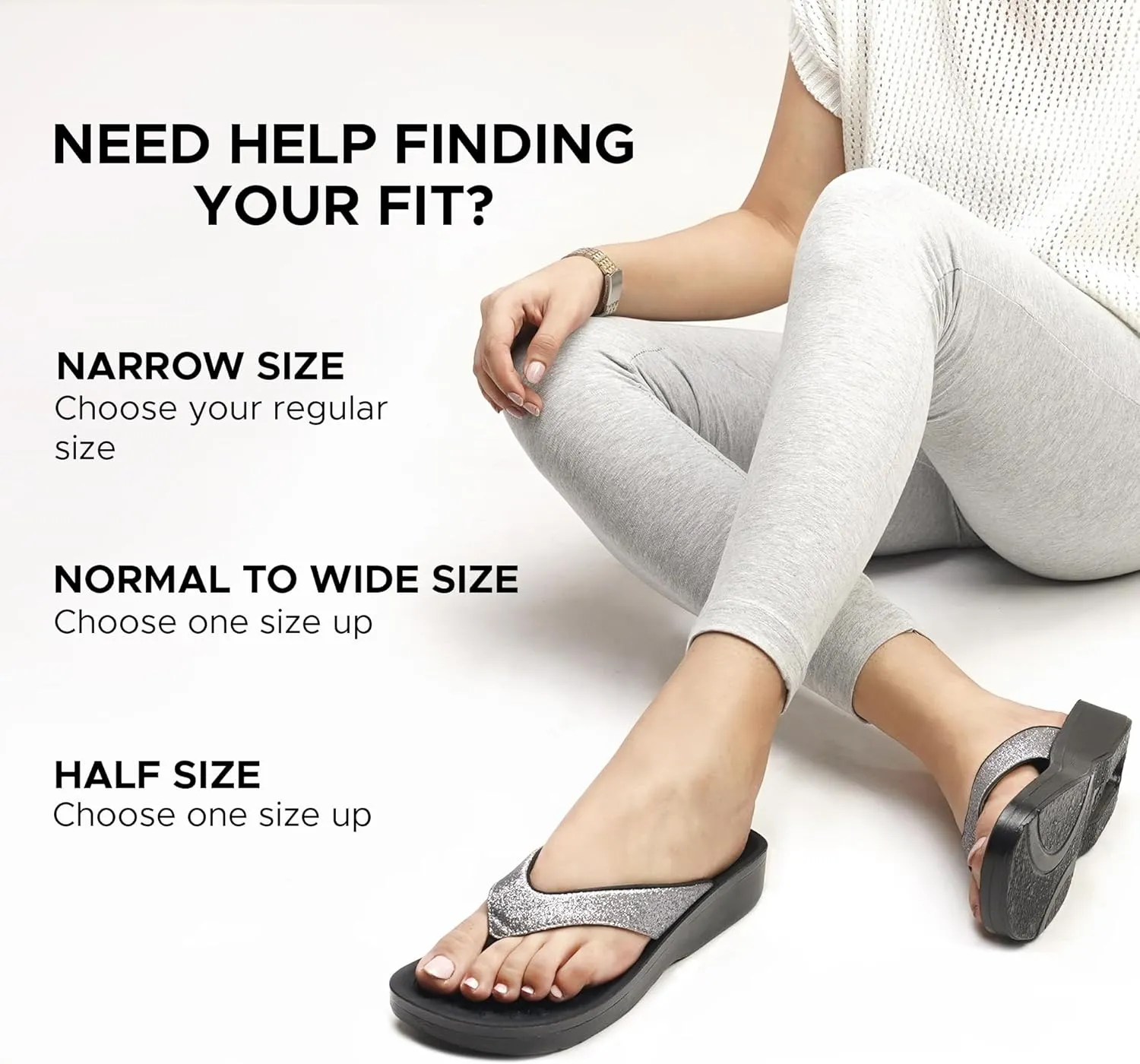 AEROTHOTIC Slip On Recovery Footwear Plantar Fasciitis Flip Flops for Women Yoga Mat Outdoor Walking Beach Ladies Arch Support Summer Thong Dressy Casual Sandals Comfortable Vacation Essentials
