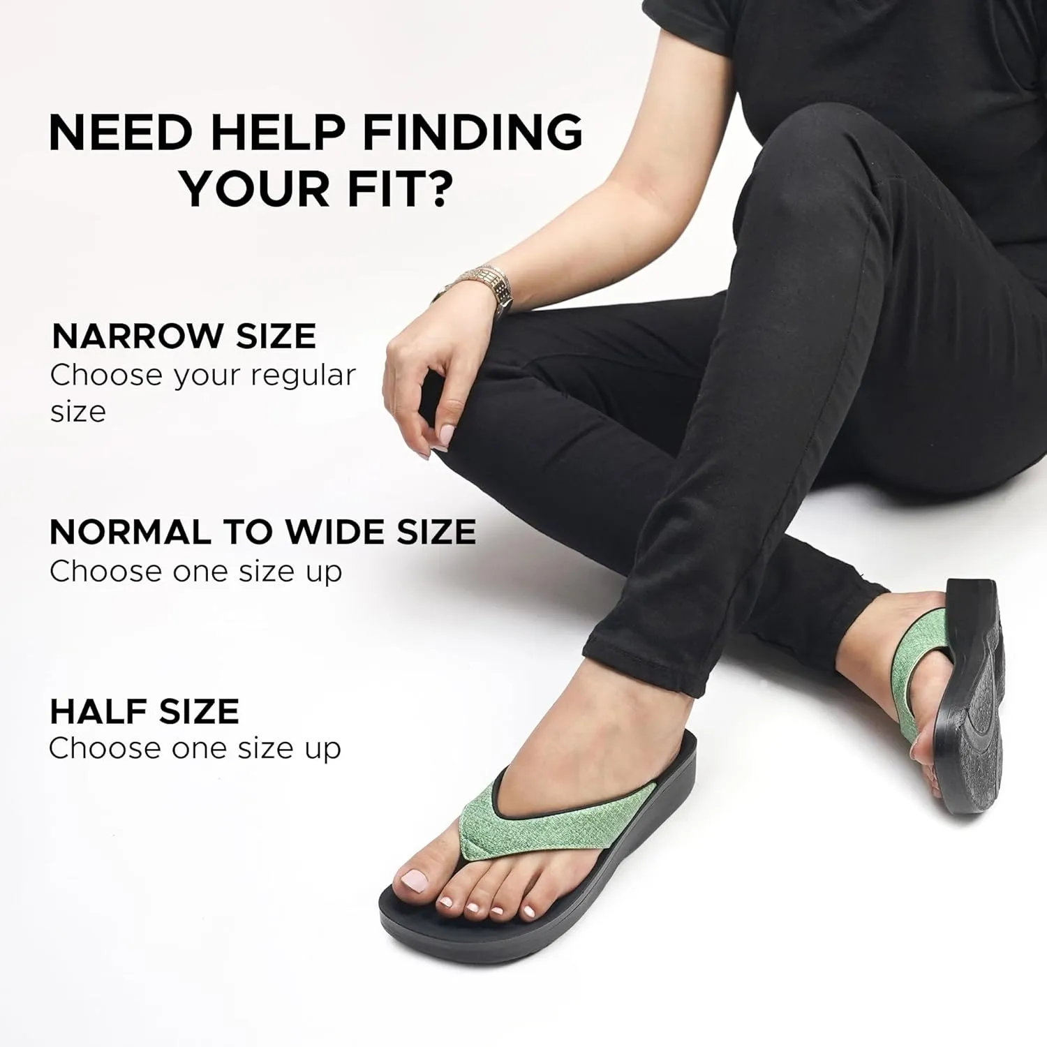 AEROTHOTIC Slip On Recovery Footwear Plantar Fasciitis Flip Flops for Women Yoga Mat Outdoor Walking Beach Ladies Arch Support Summer Thong Dressy Casual Sandals Comfortable Vacation Essentials