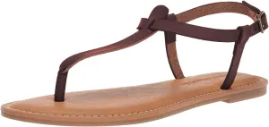 Amazon Essentials Women's Casual Thong Sandal with Ankle Strap