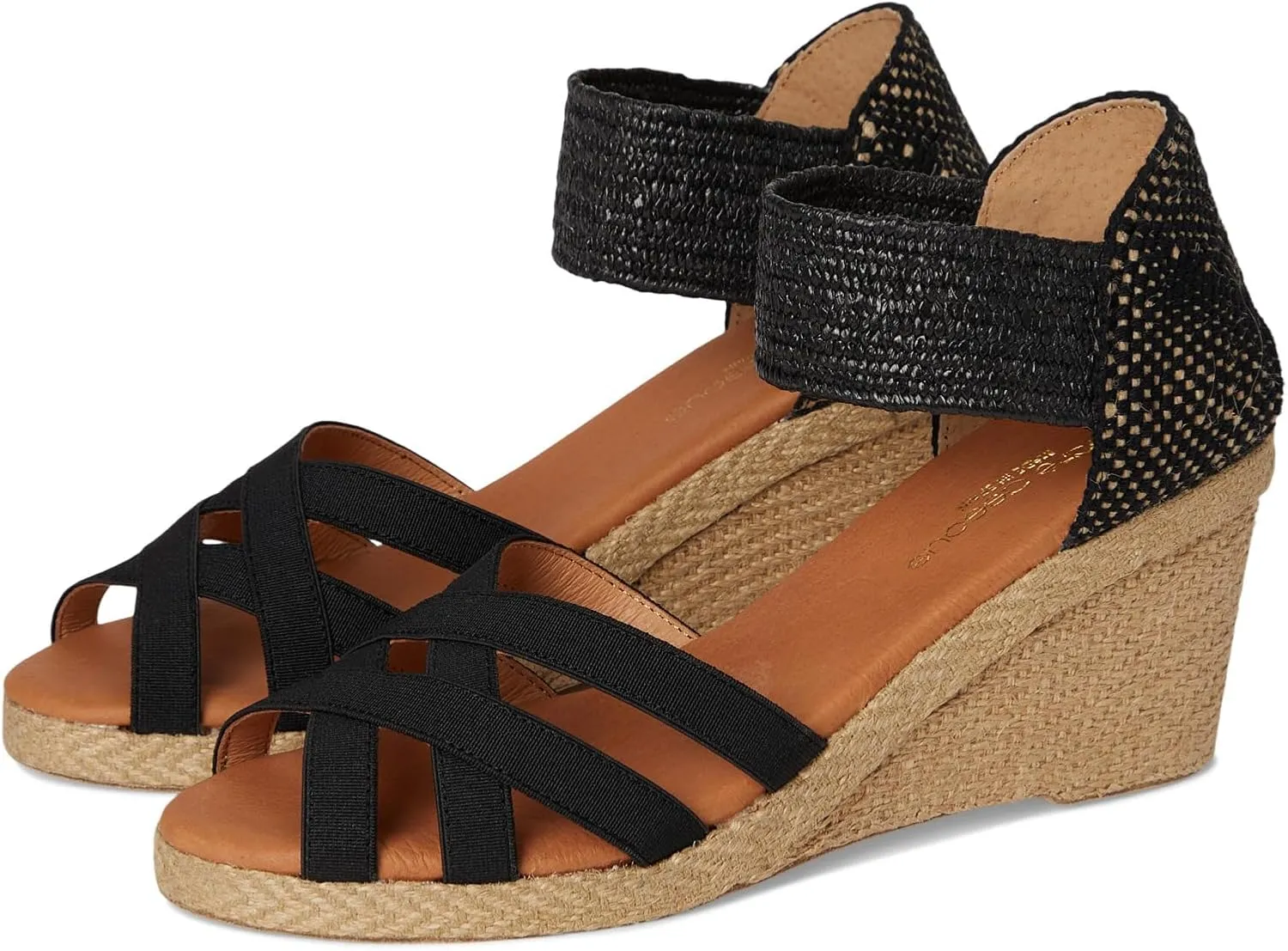 André Assous Women's Adin Espadrille Wedge Sandal
