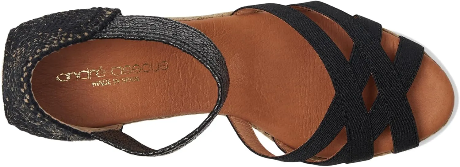 André Assous Women's Adin Espadrille Wedge Sandal