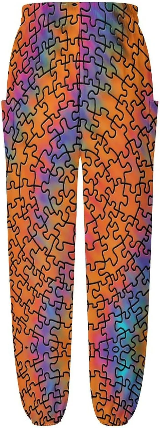 Autism Awareness Yoga Bloomers Womans Hippie Harem Pant Knickerbockers Elastic Gym Leggings Loose Casual Sweatpants