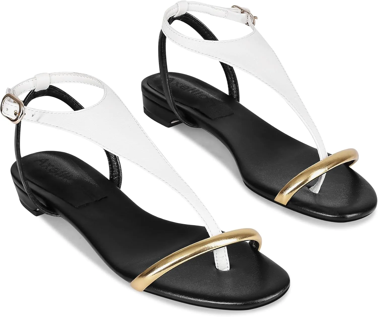Axellion Flat Sandals For Women Women's Slip On Strappy Sandal Slippers Slingback Walking Sandals Flats