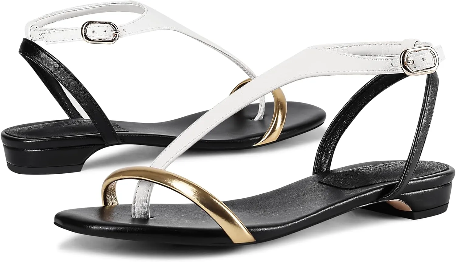 Axellion Flat Sandals For Women Women's Slip On Strappy Sandal Slippers Slingback Walking Sandals Flats