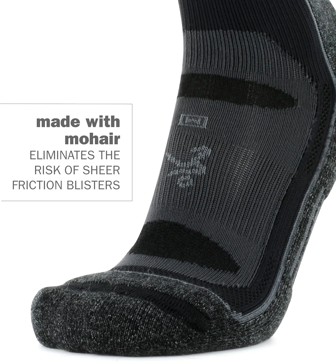 Balega Unisex Adult Blister Resist Performance Crew Athletic Running Socks (1 Pair)