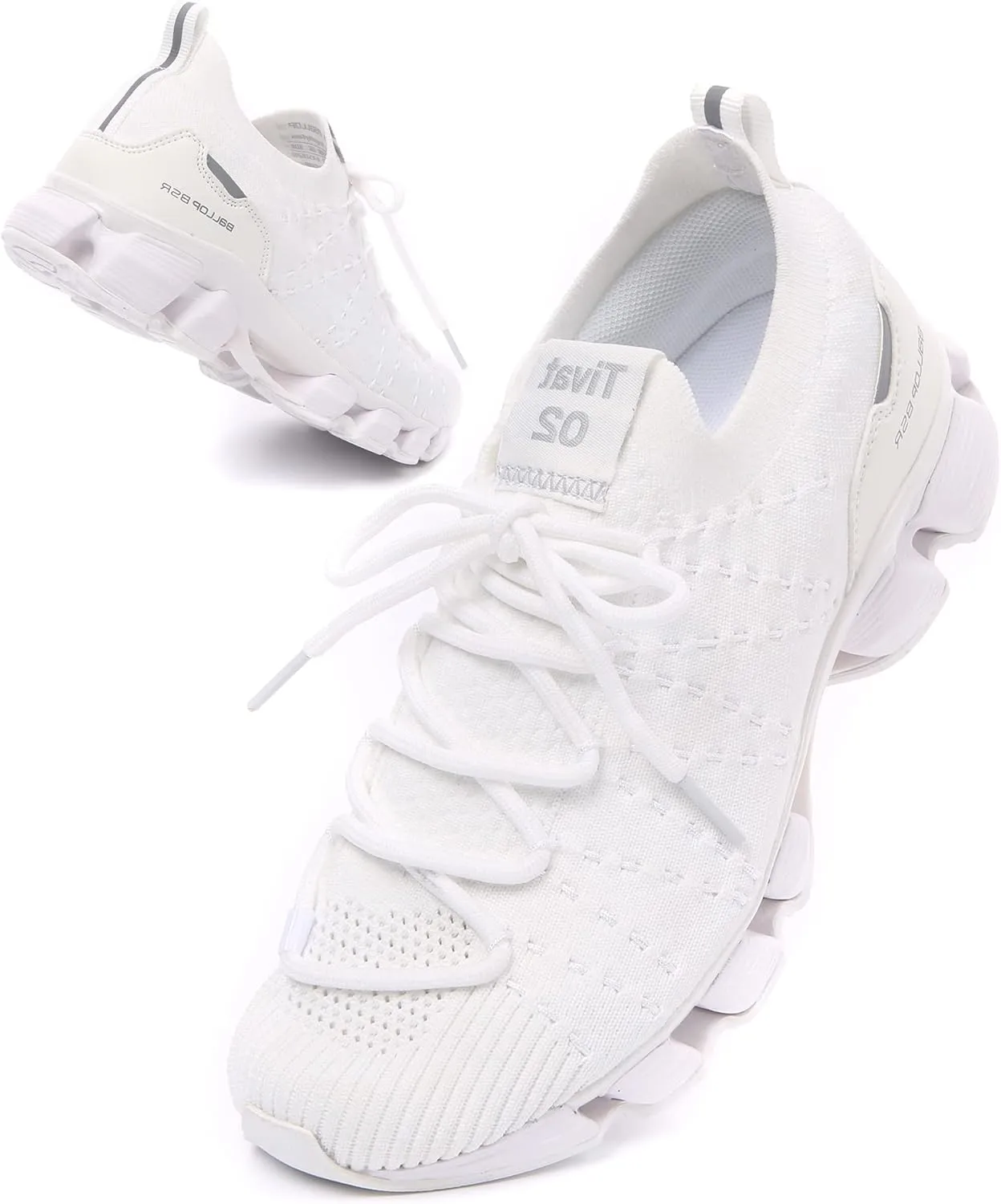 BALLOP TIVAT 2.0 Unisex Walking Shoes, Arch Support Sneakers for Women Men