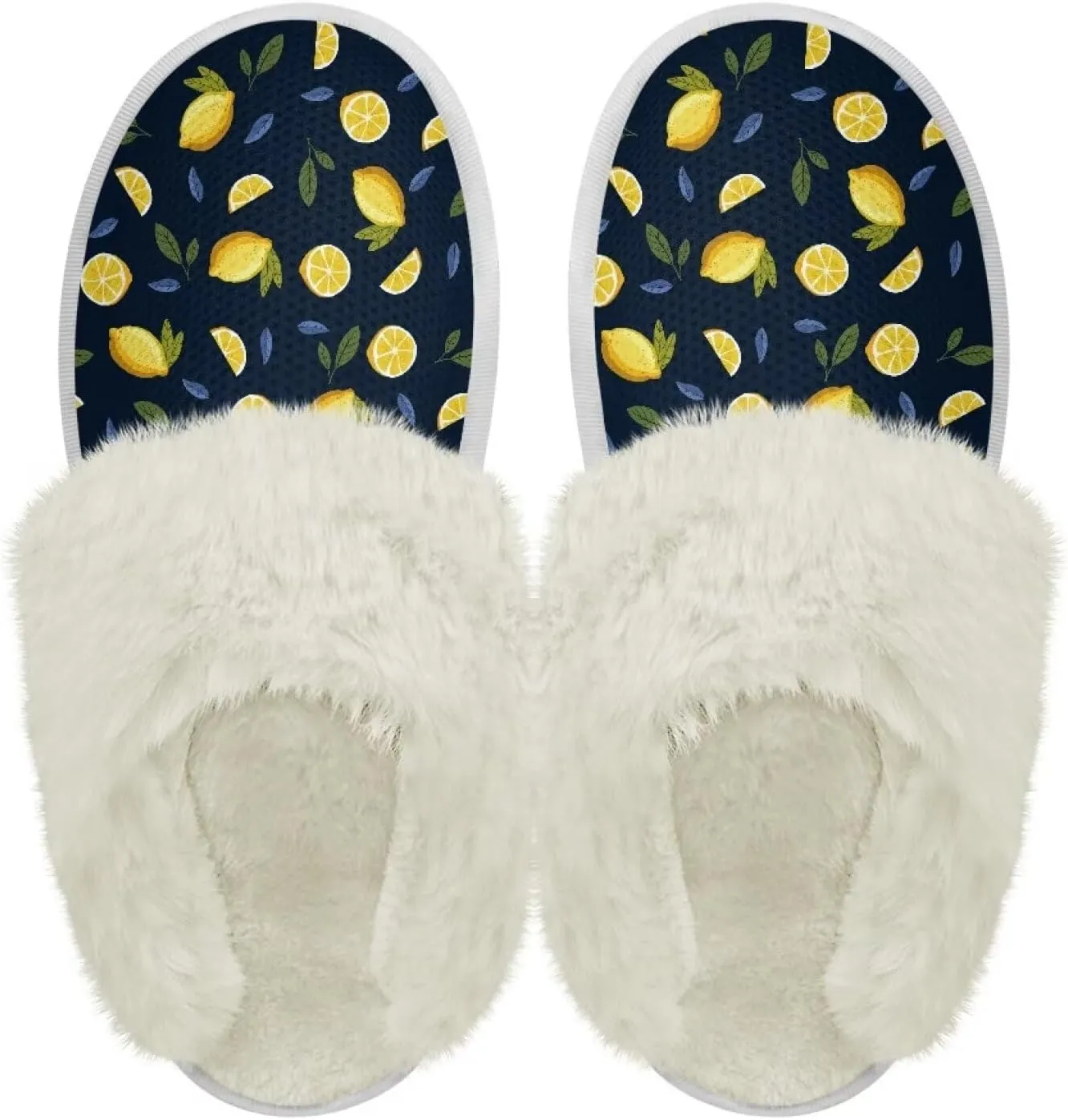 Binienty Womens Slippers Fuzzy Winter Slippers Soft Warm Bedroom Shoes Non-Slip