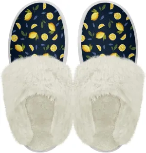 Binienty Womens Slippers Fuzzy Winter Slippers Soft Warm Bedroom Shoes Non-Slip