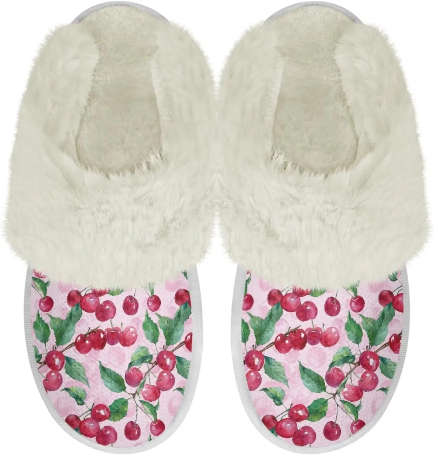 Binienty Womens Slippers Fuzzy Winter Slippers Soft Warm Bedroom Shoes Non-Slip