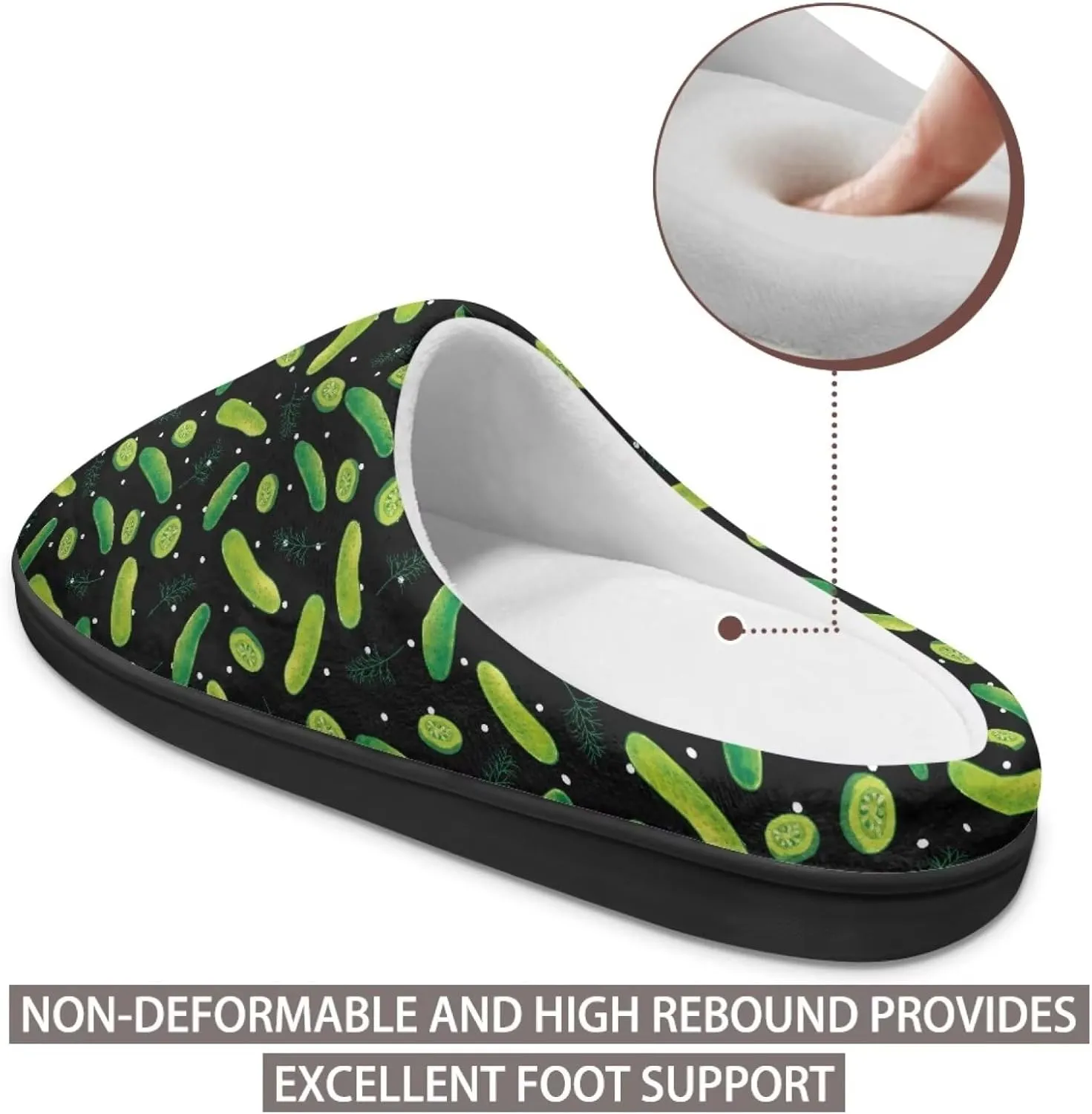 Binienty Womens Slippers Winter Warm with Memory Foam Fluffy House Shoes Indoor Bedroom