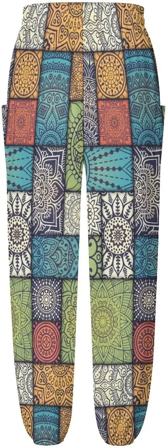 Bohemian Yoga Bloomers Women Hippie Harem Pant Lantern Pants Elastic Gym Yoga Palazzo Loose Casual Sweatpants