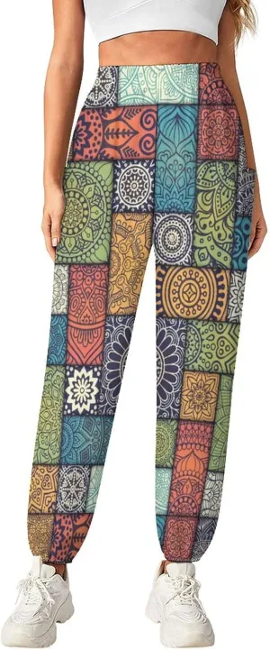 Bohemian Yoga Bloomers Women Hippie Harem Pant Lantern Pants Elastic Gym Yoga Palazzo Loose Casual Sweatpants