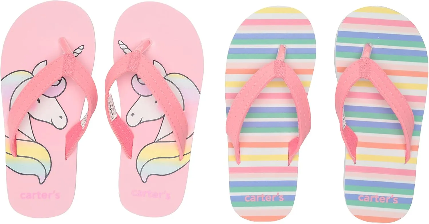 Carter's Girl's Ciara Two-Pack Flip-Flop Set