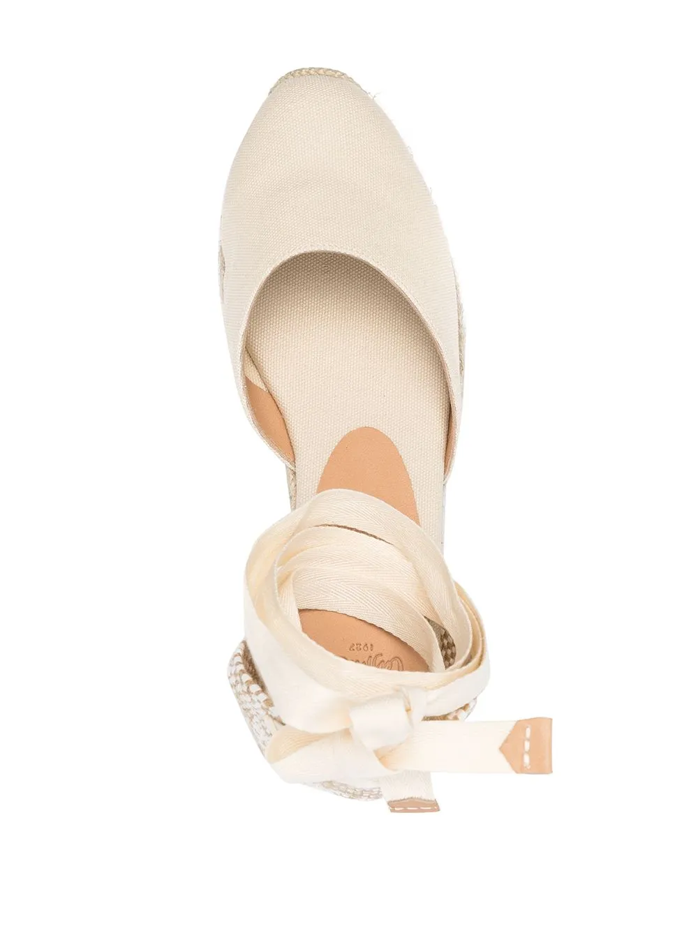 Castaner Ivory Flat Espadrilles