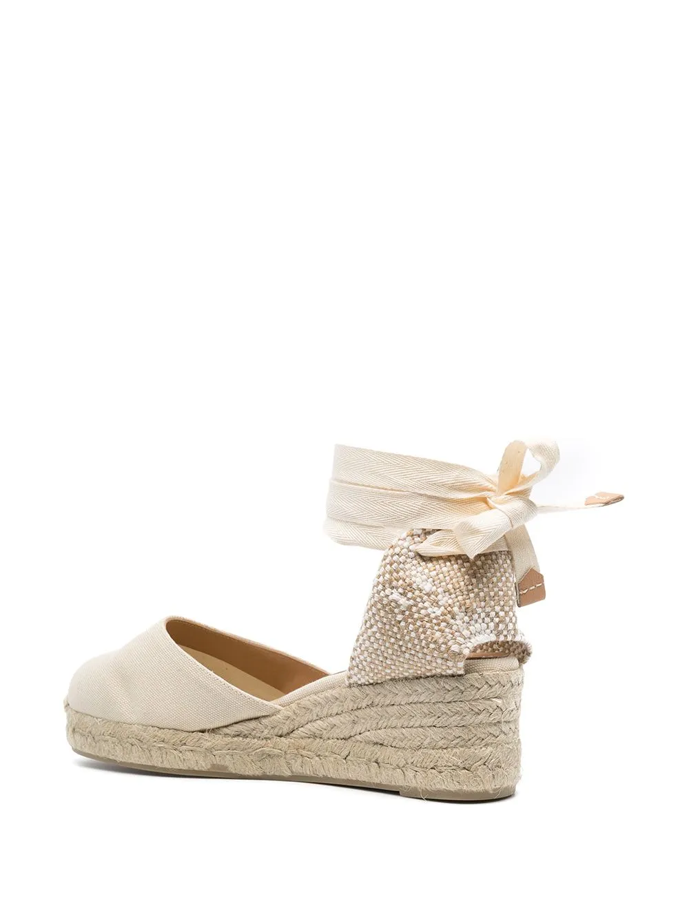 Castaner Ivory Flat Espadrilles