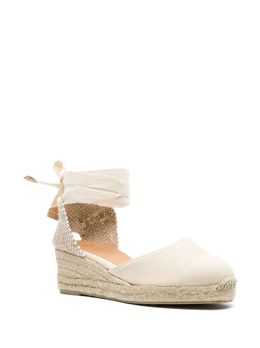 Castaner Ivory Flat Espadrilles