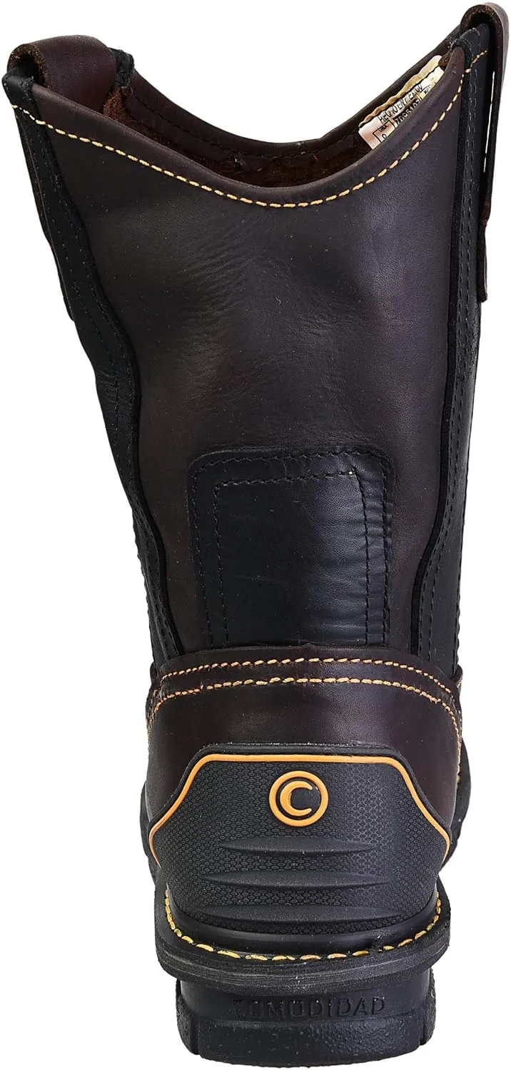 CEBU | Farmer Boots | Work Boots for Men | Handcrafted | Shark Shield Technology | For Professional Jobs | Brown
