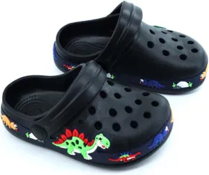 Children Garden Shoes Unisex Little- Kids Cartoon Clogs Slippers Toddler Slip On Lightweight Beach Pool Sandals Yard