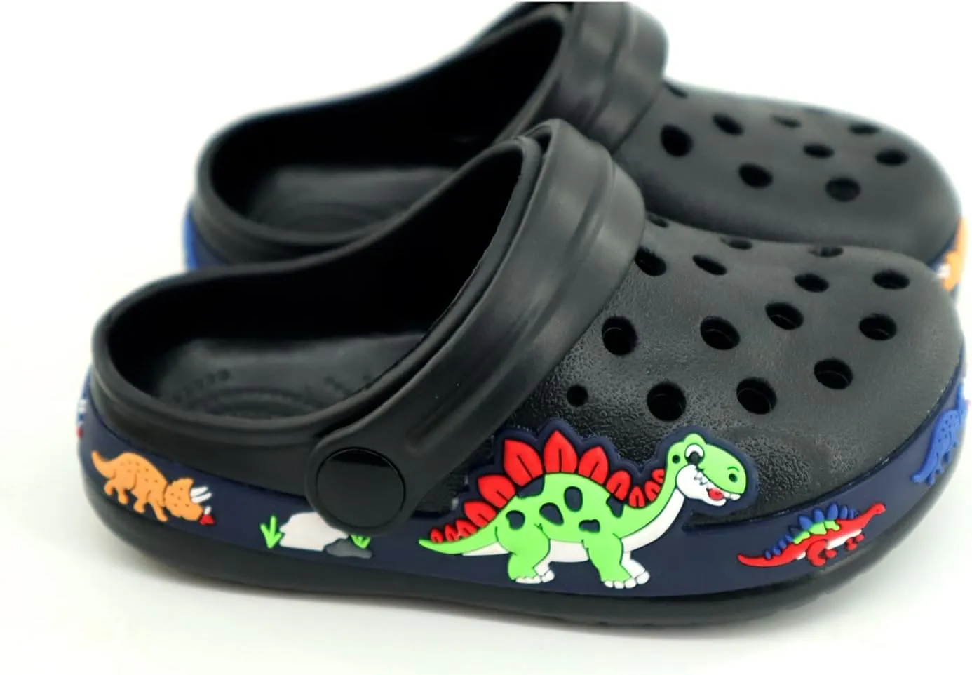 Children Garden Shoes Unisex Little- Kids Cartoon Clogs Slippers Toddler Slip On Lightweight Beach Pool Sandals Yard