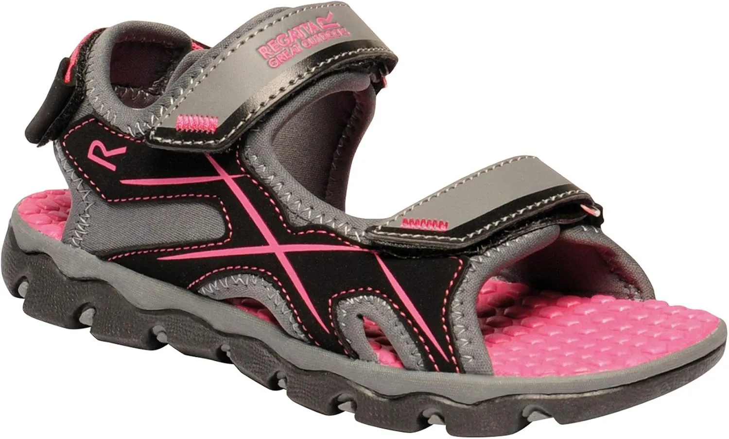 Childrens/Kids Kota Drift Sandals (3 Little Kid) (Granite/Cabaret)