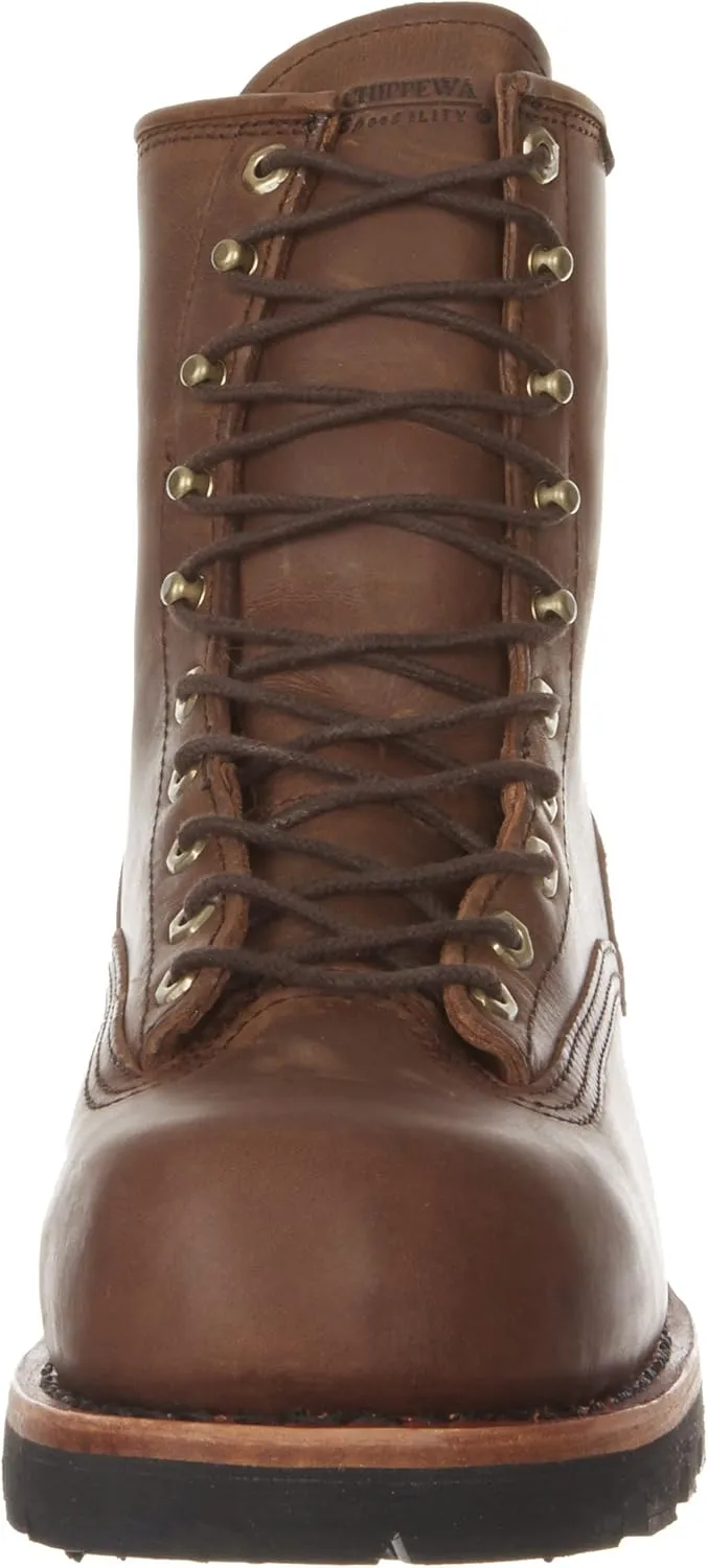 Chippewa Men's 8" Lace-To-Toe Waterproof Steel Toe Insulator Logger