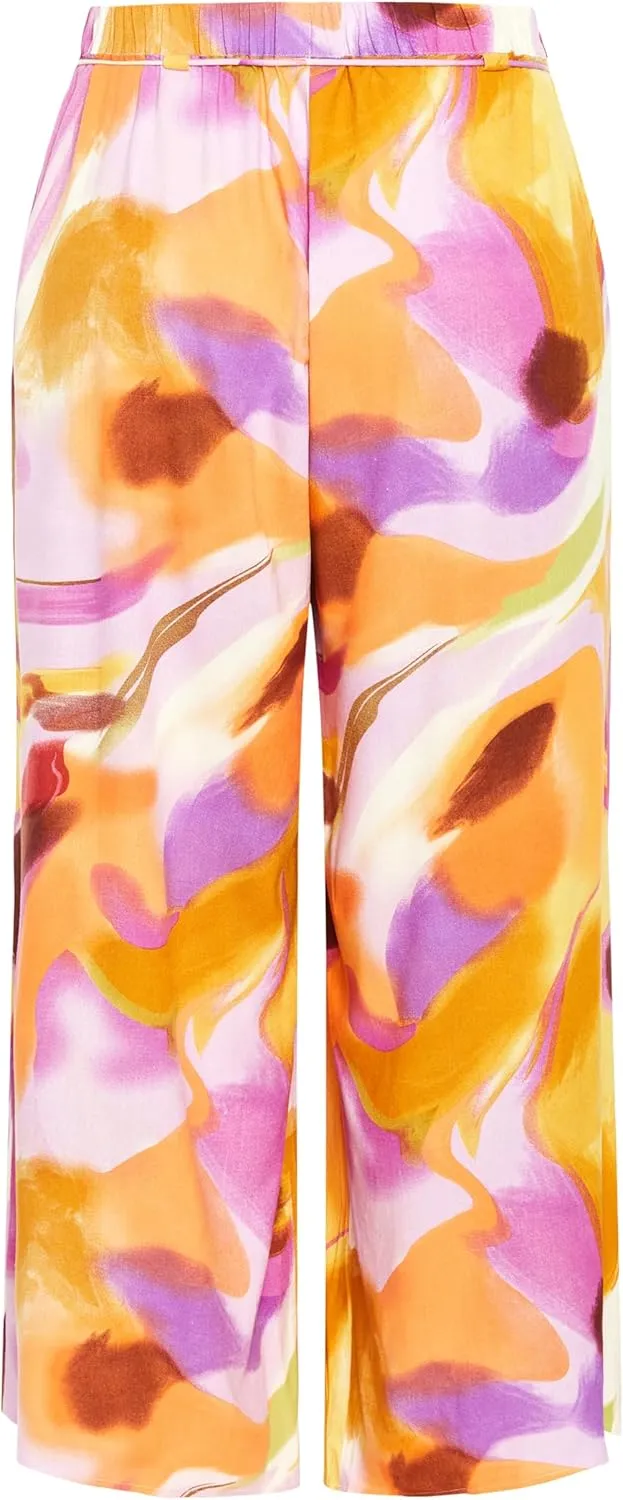 City Chic Women's Plus Size Pant - Esme Print