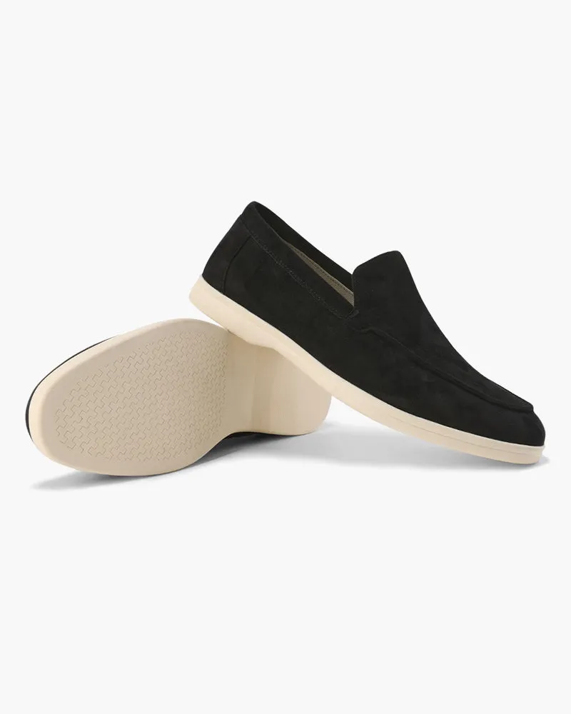 Classic Suede Loafers with Timeless Elegance