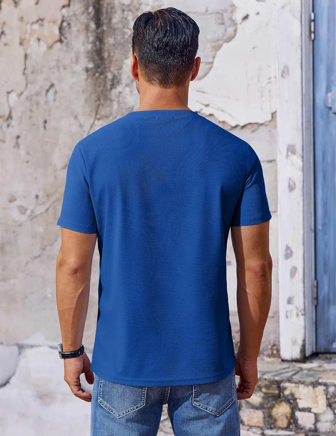 COOFANDY Men's T Shirt Short Sleeve Crew Neck T-Shirt Casual Summer Classic Basic Tee Shirts