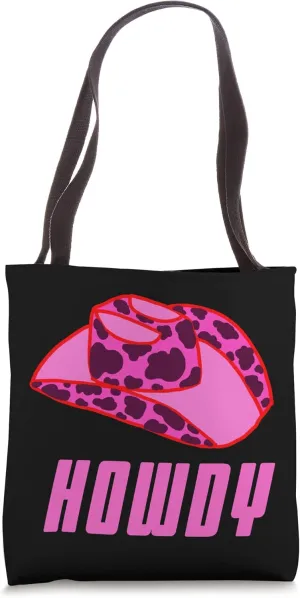 Cool Howdy Cowgirl Rodeo Rancher Cowboys Western Country Tote Bag