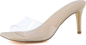 CUSHIONAIRE Women's Evie One Band Dress Sandal  Memory Foam And Wide Widths Available