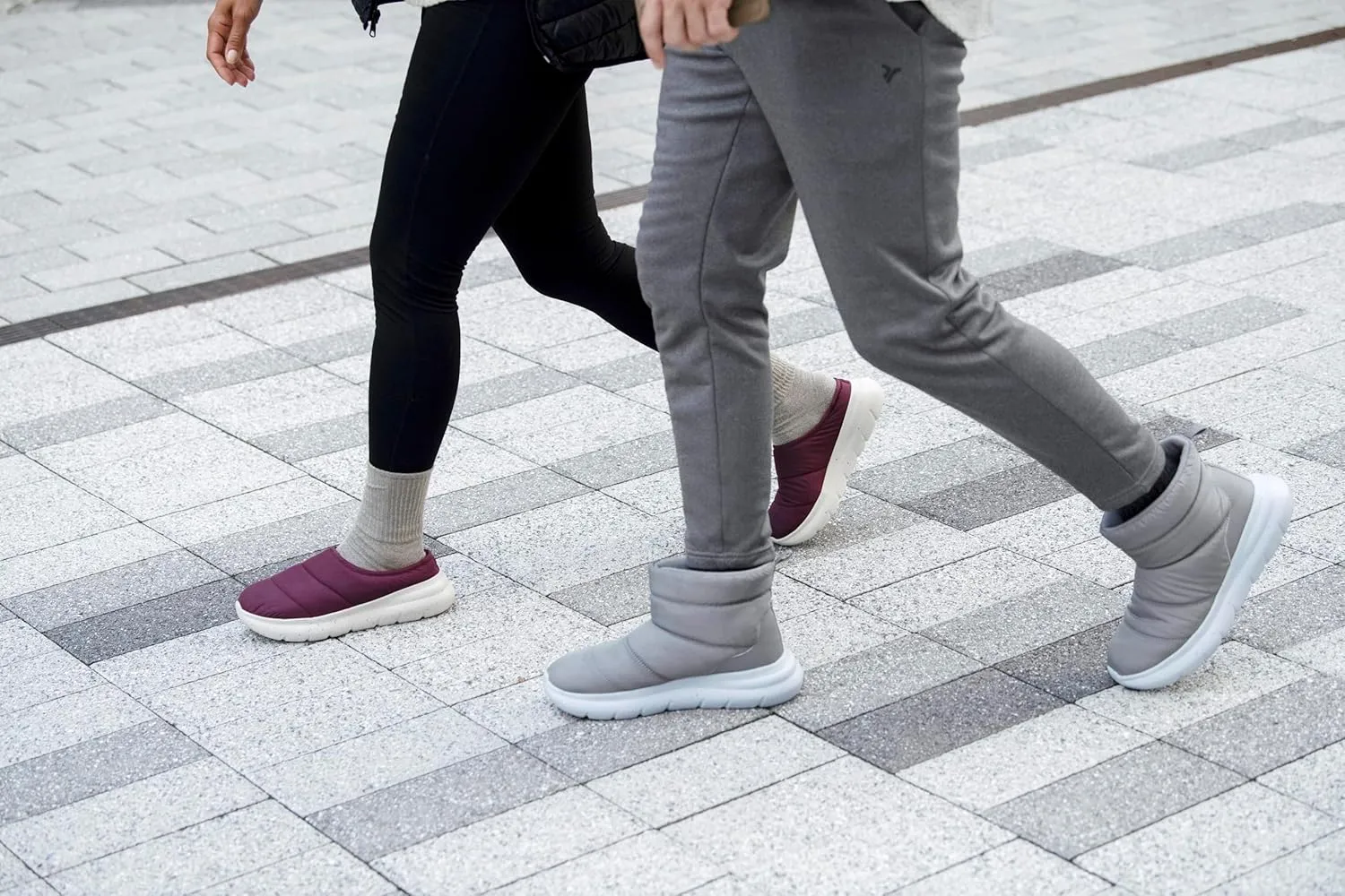Dearfoams Men's Texoma Regrind Slip-in Boot-Comfortable, Puffy Nylon, Fleece Lining, Energy Return Mid Calf