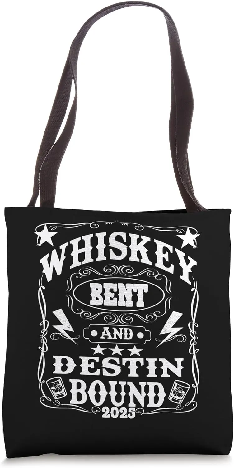 Destin Whiskey Bent Matching Group Party Tote Bag