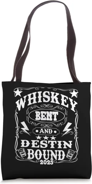 Destin Whiskey Bent Matching Group Party Tote Bag