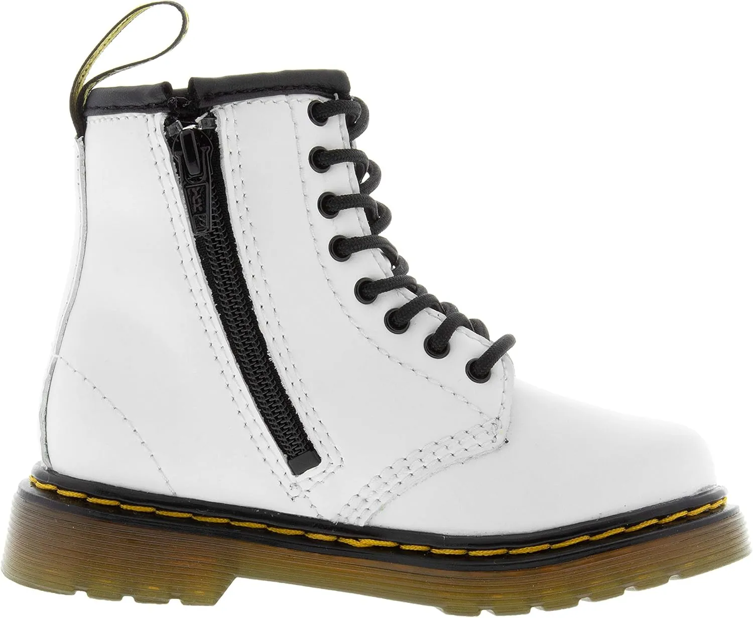 Dr. Martens, Women's Maple Zip Steel Toe Light Industry Boots