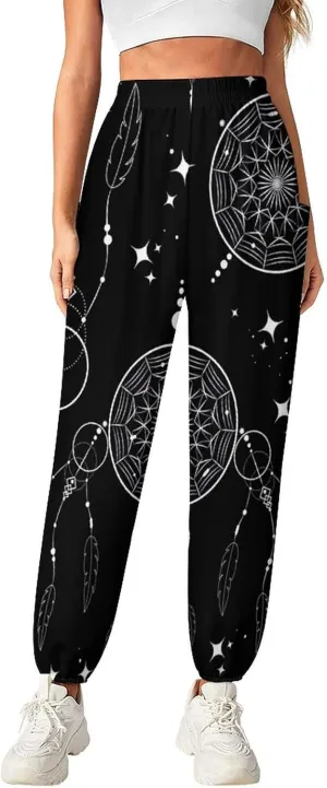 Dream Catchers Yoga Bloomers Women Hippie Harem Pant Elephant Pants Elastic Gym Yoga Palazzo Loose Casual Slacks