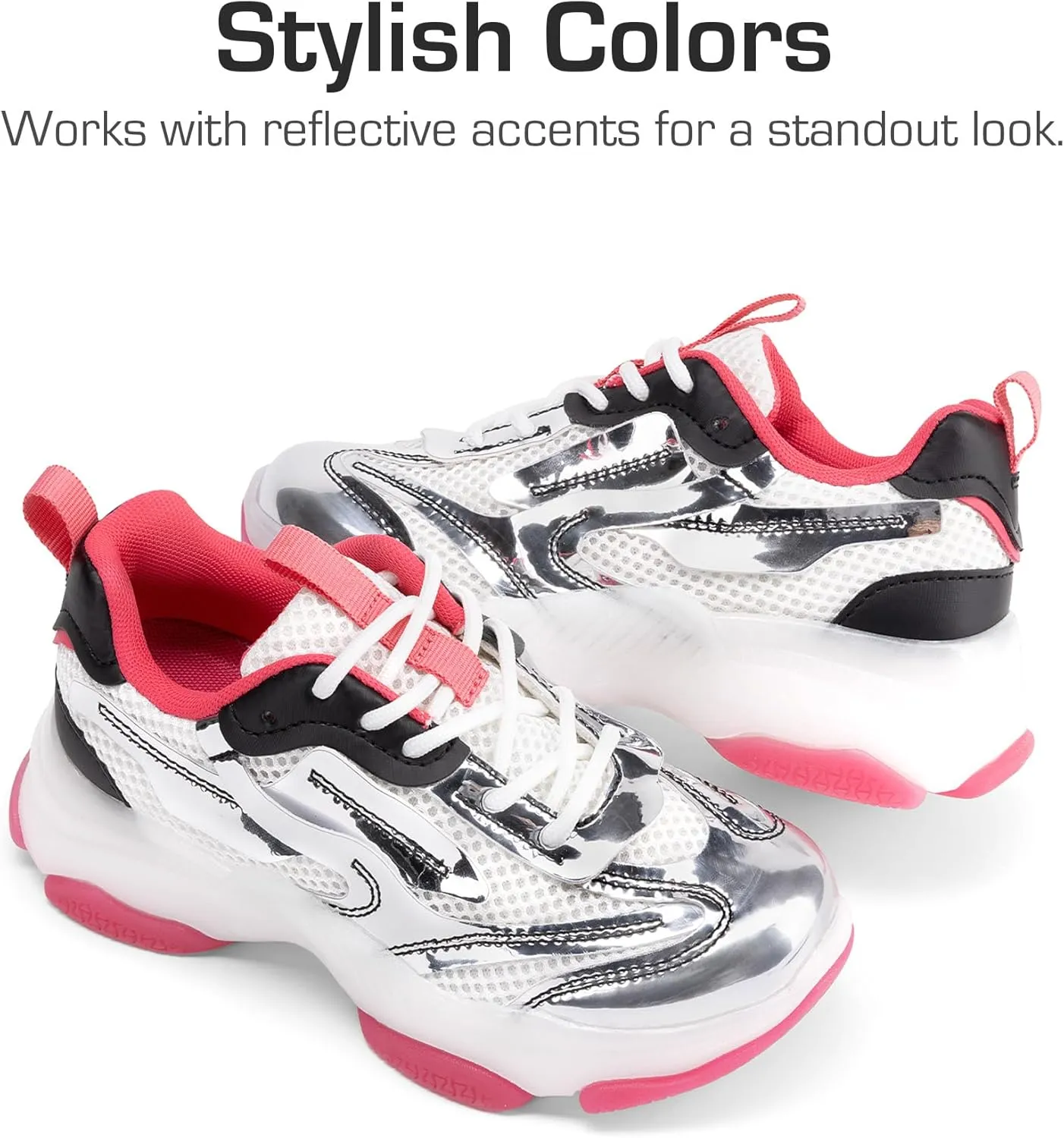 DREAM PAIRS Kids Girls Sneakers Jelly Sole Lace up Shoes Lightweight Walking Shoes for Girls Boys