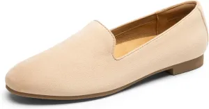 DREAM PAIRS Round Toe Flats for Women Dressy Comfortable, Slip-On Dress Business Casual Office Work Shoes for Women