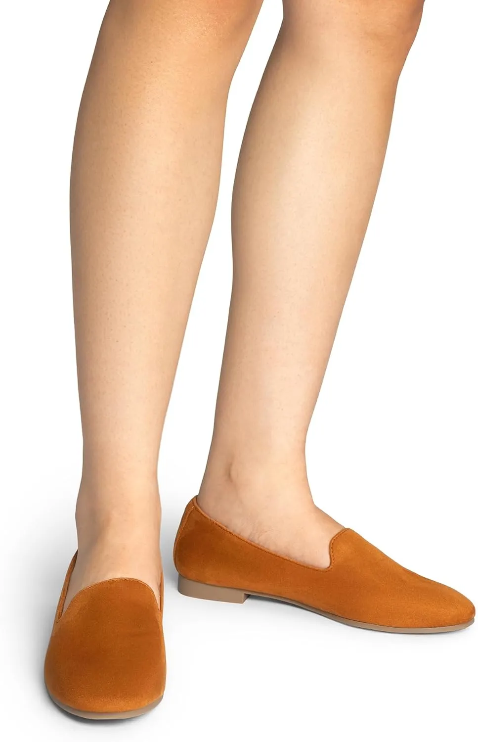 DREAM PAIRS Round Toe Flats for Women Dressy Comfortable, Slip-On Dress Business Casual Office Work Shoes for Women