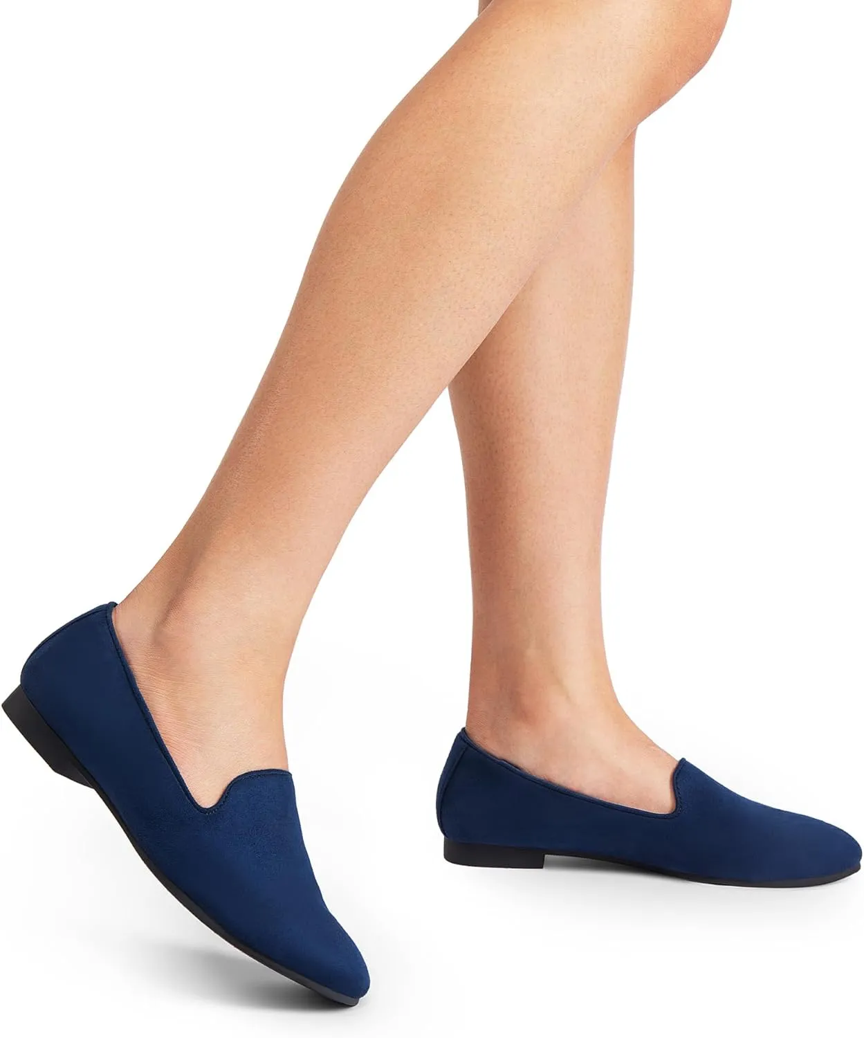 DREAM PAIRS Round Toe Flats for Women Dressy Comfortable, Slip-On Dress Business Casual Office Work Shoes for Women
