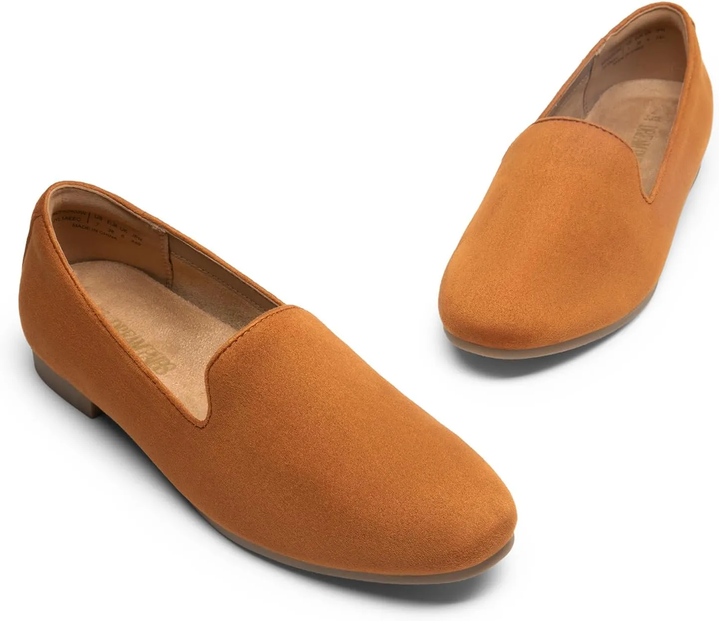 DREAM PAIRS Round Toe Flats for Women Dressy Comfortable, Slip-On Dress Business Casual Office Work Shoes for Women