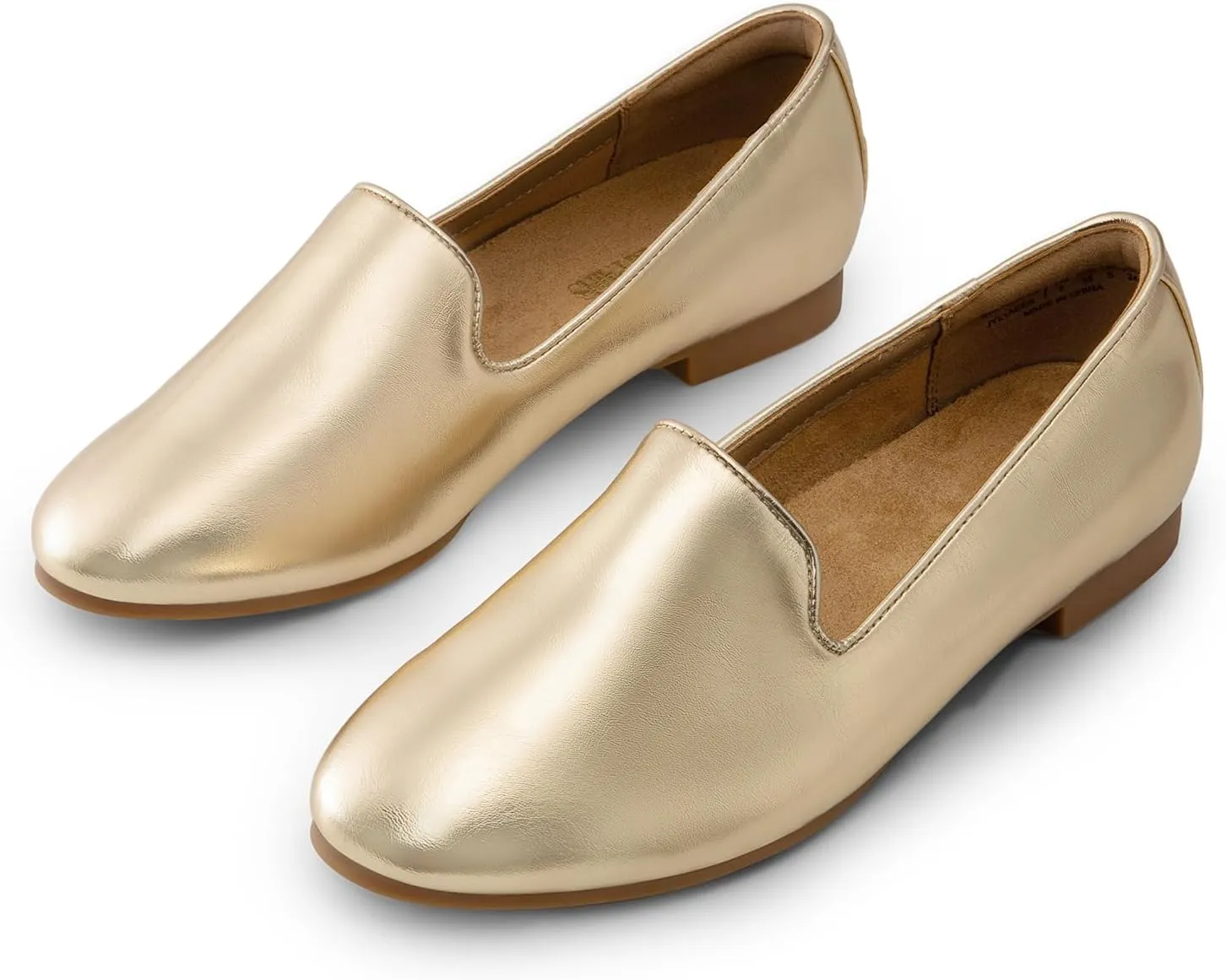 DREAM PAIRS Round Toe Flats for Women Dressy Comfortable, Slip-On Dress Business Casual Office Work Shoes for Women