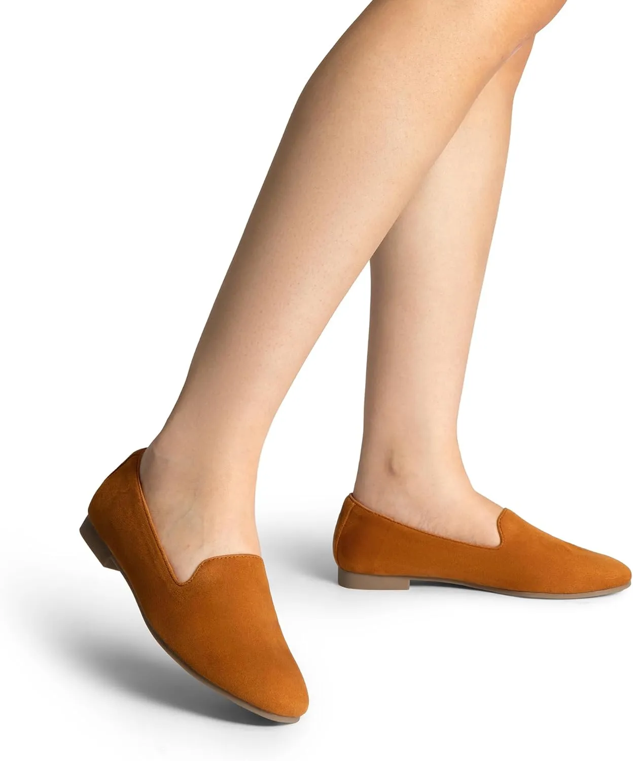 DREAM PAIRS Round Toe Flats for Women Dressy Comfortable, Slip-On Dress Business Casual Office Work Shoes for Women