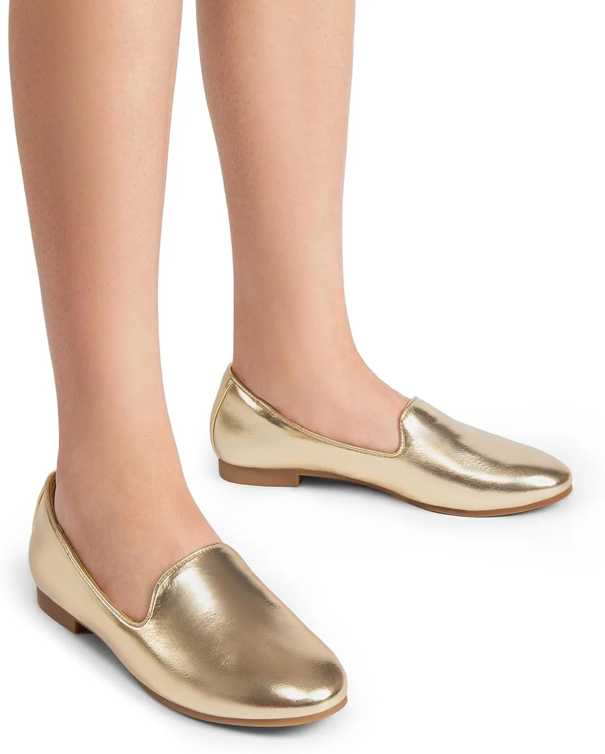 DREAM PAIRS Round Toe Flats for Women Dressy Comfortable, Slip-On Dress Business Casual Office Work Shoes for Women