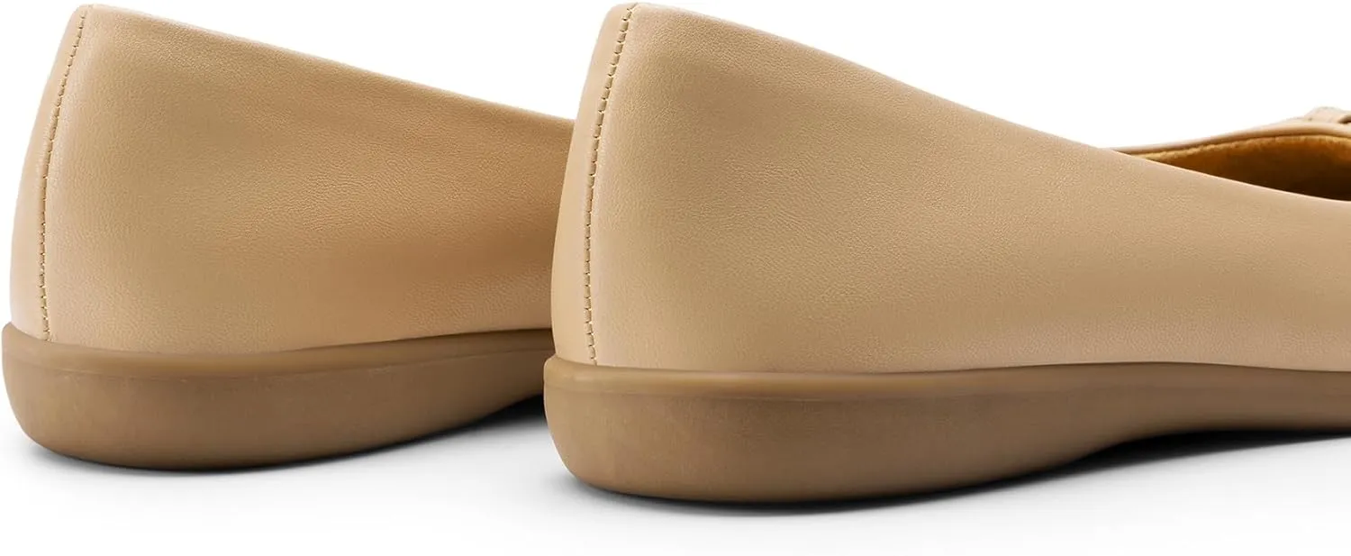 DREAM PAIRS Women’s Ballet Flats, Comfortable Round Toe Slip on Dressy Work Office Shoes with Arch Support