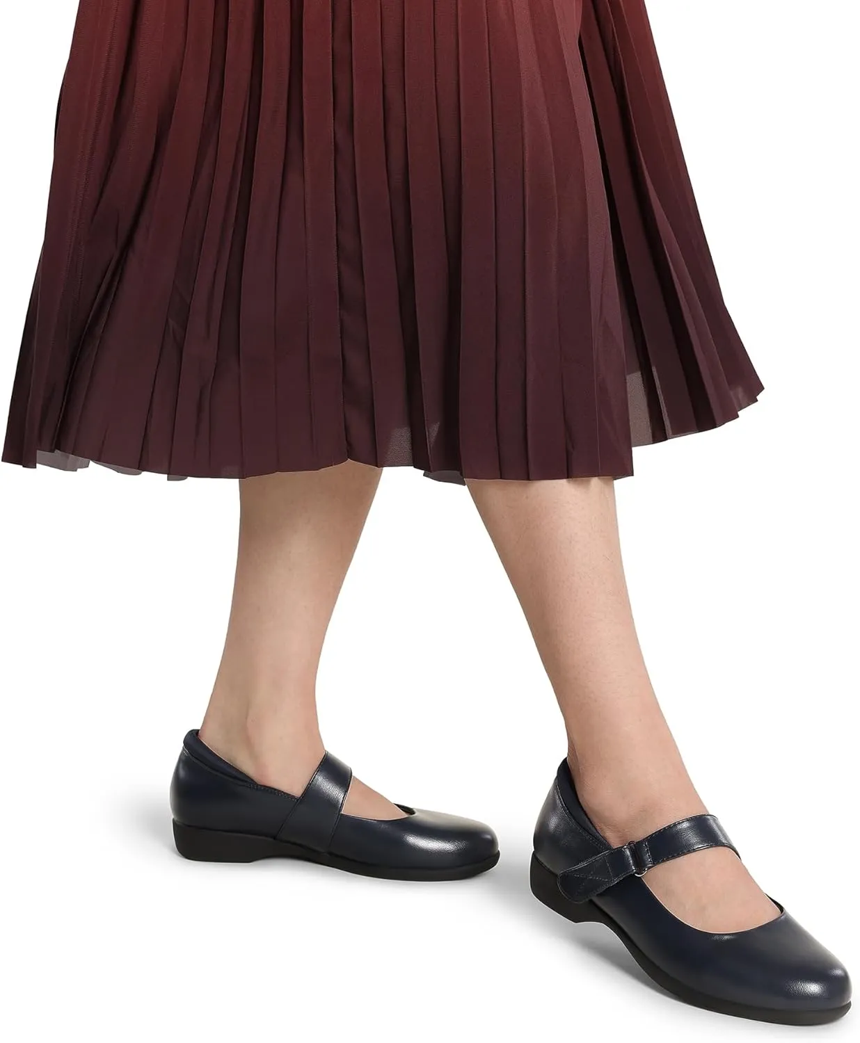 DREAM PAIRS Womens Ballet Mary Jane Flats, Comfortable Business Office Dress Shoes for Women Dressy and Work with Ankle Strap