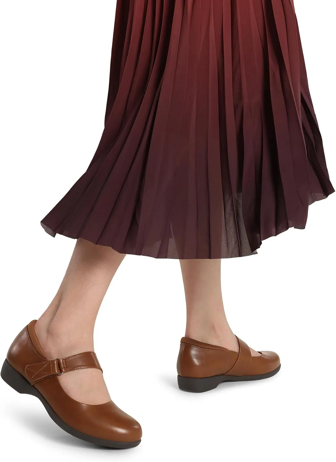 DREAM PAIRS Womens Ballet Mary Jane Flats, Comfortable Business Office Dress Shoes for Women Dressy and Work with Ankle Strap