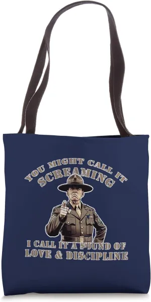 Drill Sergeant Military Drill Team Instructor Bootcamp Gifts Tote Bag